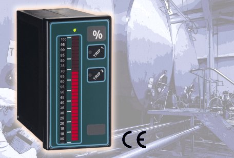 BAR Series 1/8 DIN Bargraph Process Meter with LED bar graph display