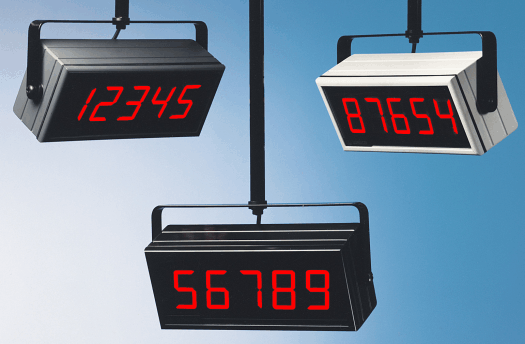 Large Digit Panel Meters, Counters & Remote Displays, Grand Series
