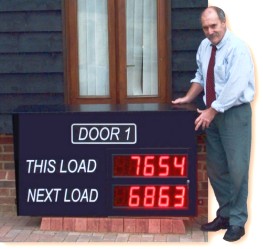 Large Digit Display for Weighing Scale