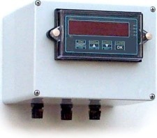Model BOX Wall-Mount Enclosure, which allows 1/8 DIN instruments to be bulkhead mounted.