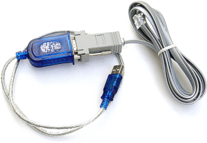 USB cable assembly for Laurel digital panel meters and counters
