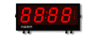 Magna Series Large Digit Display 2 inches (57 mm), 4 Digit Display