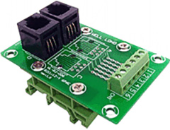 RS485 RJ11 to Terminal Block Adapter