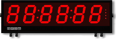 Magna Series Large Digit Display 6 inches (150 mm), 6 Digit Display