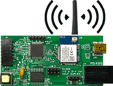 WiFi Board with External Antenna  USB and RS485  for Laureate™ Meters, Counters & Timers