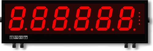 MAGNA Series, Frequency & Rate Input Large Digit Displays