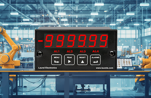 Serial Input 6-Digit Panel Meter 6 digit and Remote Display