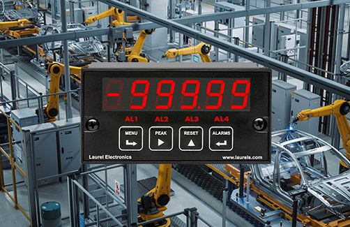 Digital Panel Meter for DC Voltage Input Signal