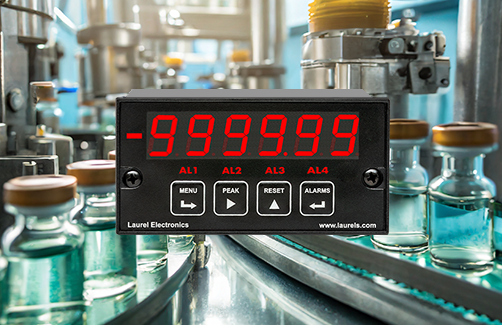 Digital Panel Meter for Batch Controller Analog Input