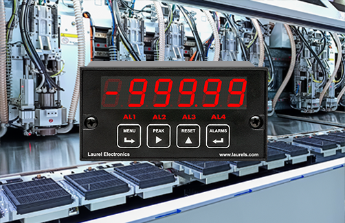 Strain gauge load cell meter