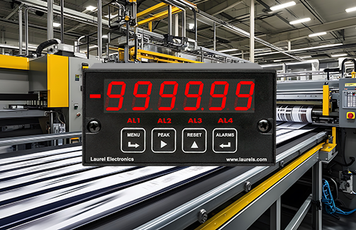 Digital Panel Meter for Rate and Totalizer
