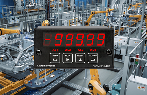 True RMS digital panel meter by Laurel Electronics