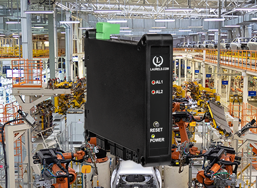 LTE DIN Rail Digital Transmitter with Ethernet Communication and Analog outputs for Time of Periodic Events