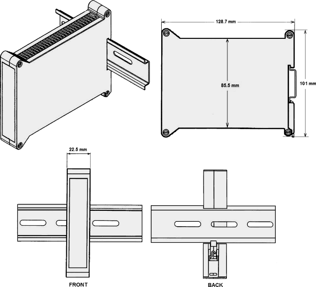 Laurel transmitter case