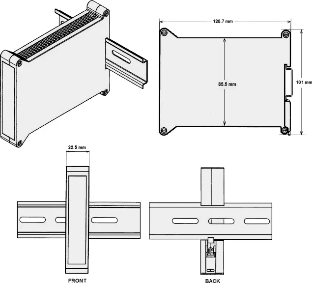Laurel transmitter case