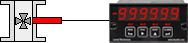 Simultaneous Rate Meter and Totalizer